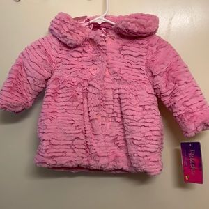 NWT Pink Fluffy Jacket